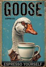 Goose coffee metal for sale  DUNSTABLE