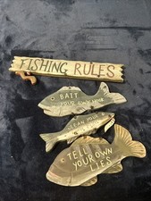 Fishing rules sign for sale  Lexington