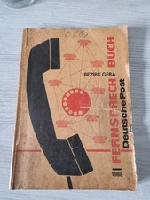 Fernsprechbuch bezirk gera gebraucht kaufen  Rudolstadt