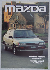 Mazda 323 brochure for sale  BOURNEMOUTH