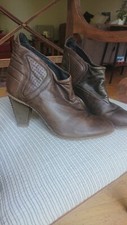 Brown leather high for sale  READING