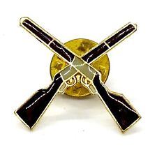 Crossed rifles pin for sale  Cleveland