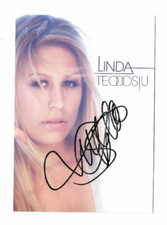 Linda teodosiu autogrammkarte gebraucht kaufen  Grünhain-Beierfeld