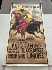 Affiche ancienne tauromachie d'occasion  Saint-Amand-Montrond