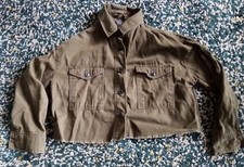 Olive green cropped for sale  UK