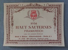 Altes musteretikett weinetiket gebraucht kaufen  Rödental