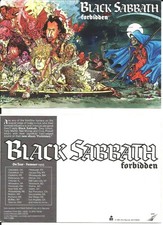 BLACK SABBATH vintage 1998 TOUR PROMO vinil adesivo decalque 6x4 para CD proibido  comprar usado  Enviando para Brazil