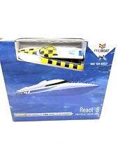 ProBoat React 9 Micro barco de controle remoto escovado raro branco não testado comprar usado  Enviando para Brazil