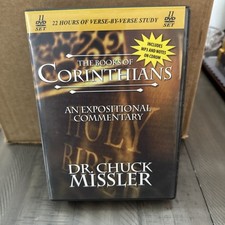 The Books of Corinthians I and II Commentary by Chuck Missler (2015, 11 DVD Set) comprar usado  Enviando para Brazil