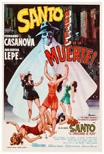 Pôster de filme de terror Santo in the Hotel of the Dead - Lucha luta livre mexicana comprar usado  Enviando para Brazil