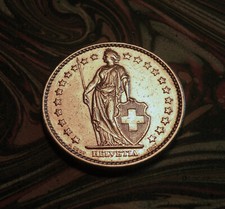 Francs 1968. helvetia d'occasion  Agen