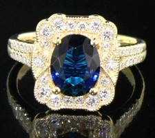 Elegant 2.07 sapphire for sale  Lead