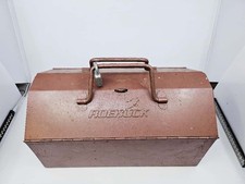Vintage roebuck toolbox for sale  WORCESTER
