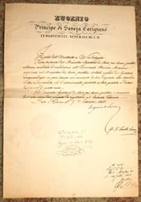 Set. 1848 documento usato  Torino