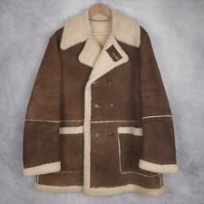 Shearling suede coat for sale  Worcester