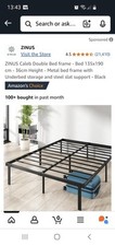 Zinus ella double for sale  STOCKPORT