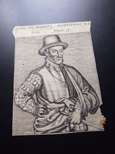 Gravure 1584 siécle d'occasion  Lunéville