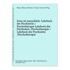 Irren menschlich lehrbuch gebraucht kaufen  Buttenwiesen