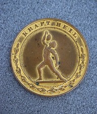 Przedwojenny Niemiecki medal sportiowy - KRAFT HEIL, używany na sprzedaż  PL