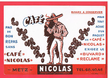 Buvard cafe nicolas d'occasion  Expédié en Belgium