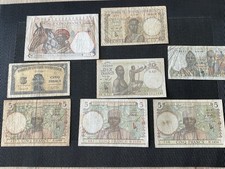 Ensemble billets afrique d'occasion  Saint-Grégoire