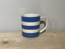 Green cornishware mug for sale  BOLTON
