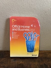 Envoltório genuíno lacrado de fábrica e retrátil Microsoft Office Home and Business 2010 comprar usado  Enviando para Brazil