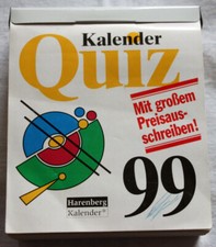Kalender tageskalender quizkal gebraucht kaufen  Dinslaken