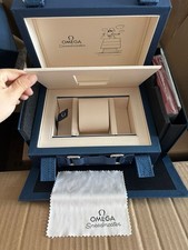 Omega watch blue for sale  BRISTOL