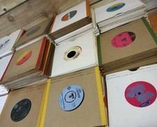 Vinyl records singles for sale  CREWE