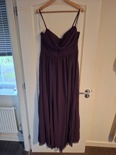 Prom dress plum for sale  SLEAFORD