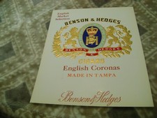 Benson hedges. inner for sale  Lake Worth