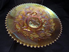 Prato de calêndula de vidro carnaval Northwood três frutas com costas lisas W3 comprar usado Prato de calêndula de vidro carnaval Northwood três frutas com costas lisas W3 comprar usado  Enviando para Brazil