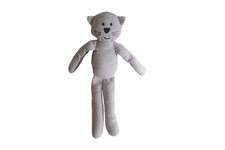 Peluche chat rose d'occasion  France