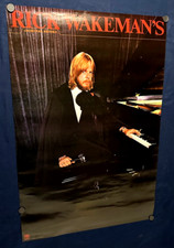 1977 Orig RICK WAKEMAN "Criminal Record" POSTER PROMOCIONAL LOJA DE REGISTROS 24x36 EX++ comprar usado  Enviando para Brazil