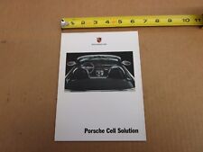 2004 Porsche CELL PHONE 911 Boxster Cayenne opções folheto de vendas ORIGINAL comprar usado  Enviando para Brazil
