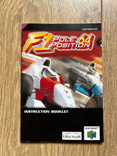 Usado, N64 - F1 Pole Position 64 -Anleitung comprar usado  Enviando para Brazil