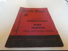 Opérators manual tracteur d'occasion  Pont-d'Ain