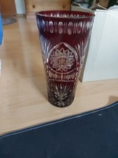Glasvase groß weinrot gebraucht kaufen  Berg b.Neumarkt i.d.OPf.