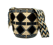 Bolsa Wayuu tecida à mão por membros da tribo indígena colombiana 1045 comprar usado  Enviando para Brazil