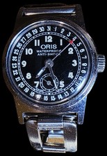 Vintage Oris Ponteiro Data Preto Manual Relógio Suíço Feminino Raro comprar usado  Enviando para Brazil