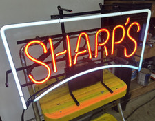 Sharp neon light for sale  Manheim