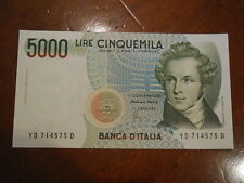 Banconota 5.000 lire usato  San Casciano in Val di Pesa