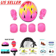 Conjunto de equipamentos de proteção infantil capacete joelho pulso protetor cotovelo almofada segurança bicicleta esportes comprar usado  Enviando para Brazil