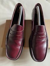 Mocassino bordeaux uomo usato  Italia