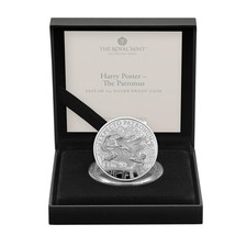 2025 Harry Potter – 08 Varinha Mágica The Patronus 1 Oz Caixa de Moeda à Prova de Prata Certificado de Autenticidade comprar usado  Enviando para Brazil