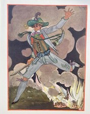 Boucanier gravure cuivre d'occasion  Nice-