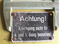 Riginal hanomag schild gebraucht kaufen  Bückeburg