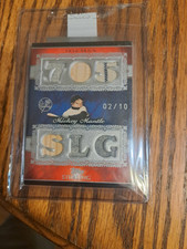 Mickey Mantle 2007 Topps Sterling Game Usado Six Patch 2/10 comprar usado  Enviando para Brazil