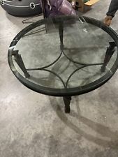 Wrought iron glass for sale  Wellfleet